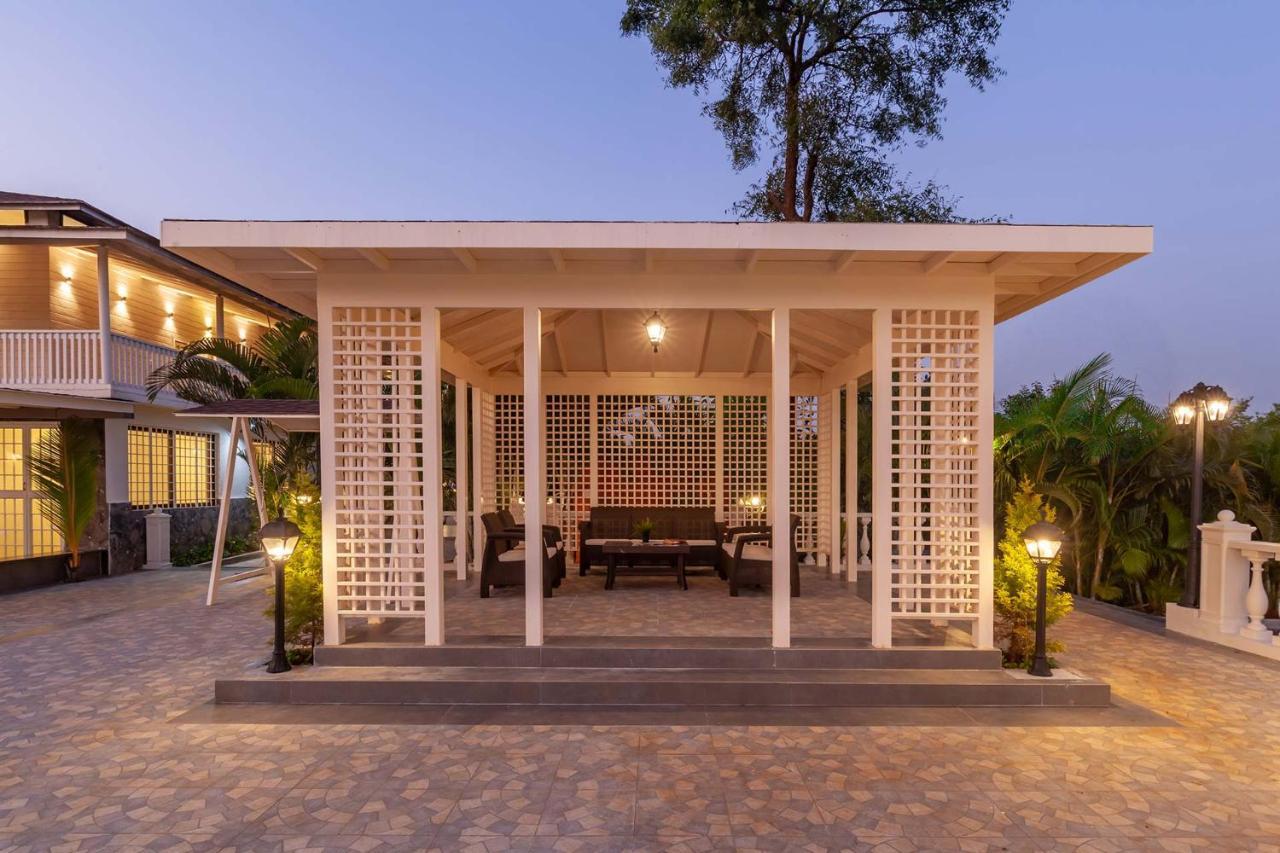 Stayvista'S Lake La Vie - Tranquil Lake-View Villa Amidst Farmland With Pool And Poolside Gazebo - Proximity To Sula Nashik Exterior foto
